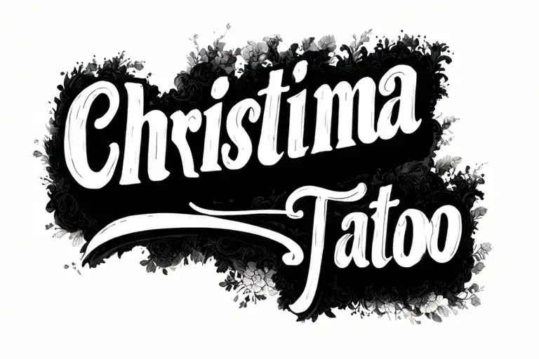 "Christina" morning tattoo design idea