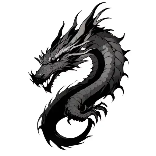  A fusion of Zuko’s defining features and the power of a dragon, representing growth and transformation.*  tattoo design idea