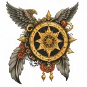 The Helm of Awe tattoo design idea