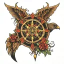 The Helm of Awe tattoo design idea