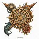 The Helm of Awe tattoo design idea