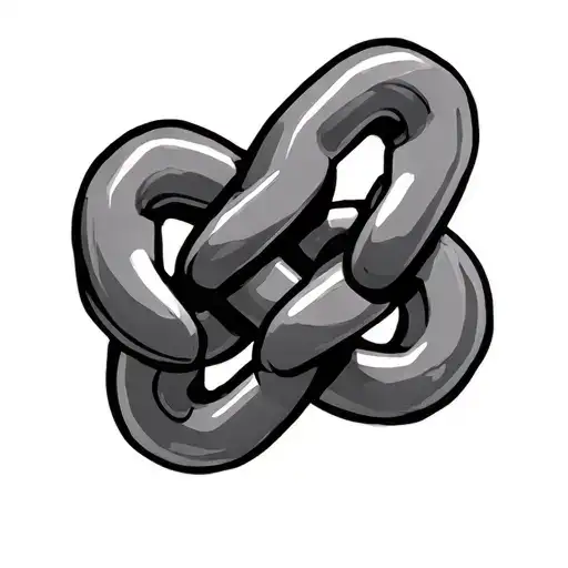 Chain Link tattoo design idea