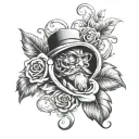 Omerta tattoo design idea
