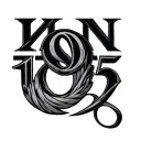 1995 Roman Numerals tattoo design idea