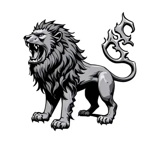 Tool band, Scottish lion tattoo design idea