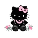Hello Kitty tattoo design idea