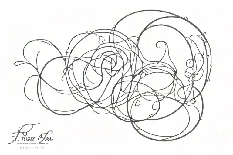 I hear you and I care tattoo design idea