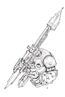 warhammer 40k kill tattoo design idea