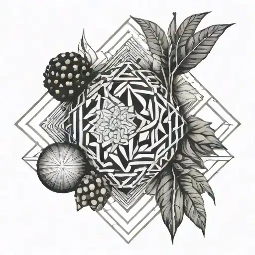 Traveling from the north to the south of the country in search of a better life, already missing açaí tattoo design idea