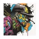 rap tattoo design idea