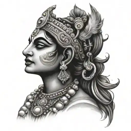 Lord krishna tattoo design tattoo design idea