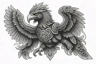 mexico eagle Aztecs warrior tattoo design idea