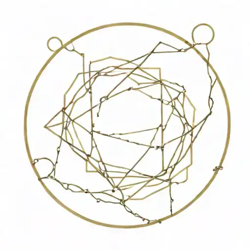 vinyl record inspired by Kintsugi philosophy themed tattoo in gold tattoo design idea