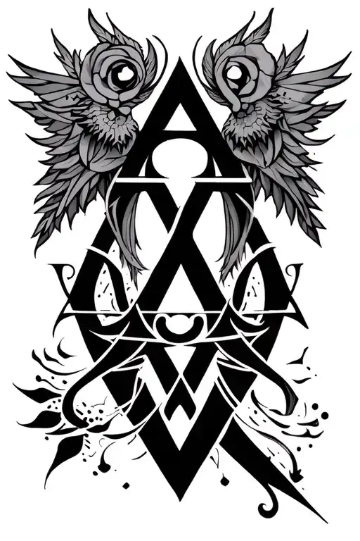 Kabbalah tattoo design idea