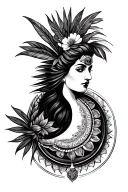 Cuba, Costa Rica, Egypt, Morocco, Guadeloupe tattoo design idea