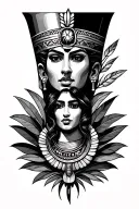 Cuba, Costa Rica, Egypt, Morocco, Guadeloupe tattoo design idea