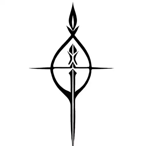 symbol of greed tattoo design idea