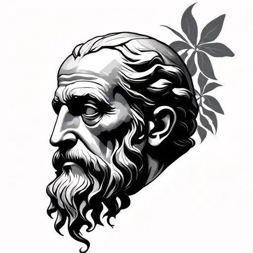 plato tattoo design idea