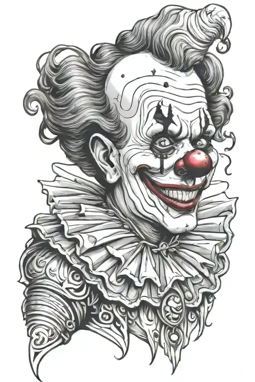 Art the Clown from the movie tattoo design idea
