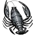 Crayfish tattoo design idea