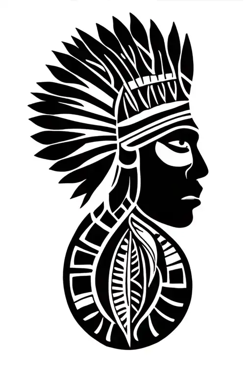 native tattoo tattoo design idea