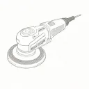 an electric sander tattoo design idea