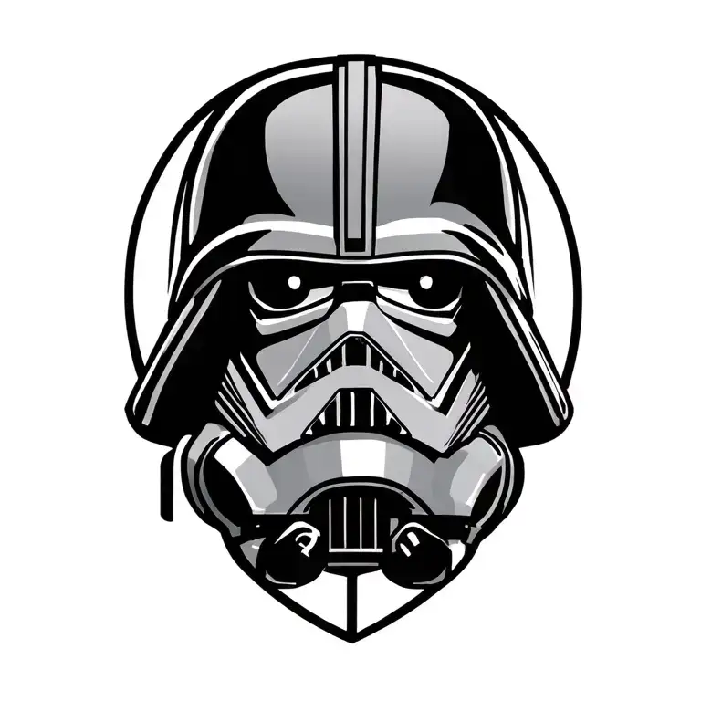 lego star wars tattoo design idea