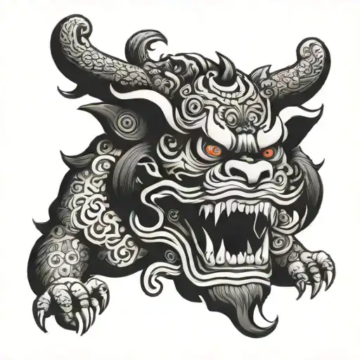 barong Indonesian tattoo design tattoo design idea