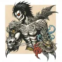 Death Note tattoo design idea