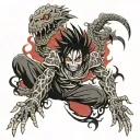 Death Note tattoo design idea