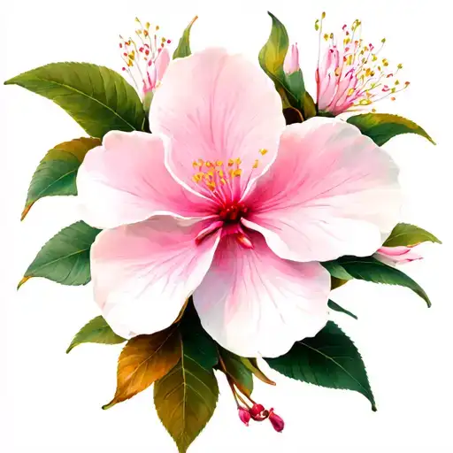 dogwood blossom tattoo design idea