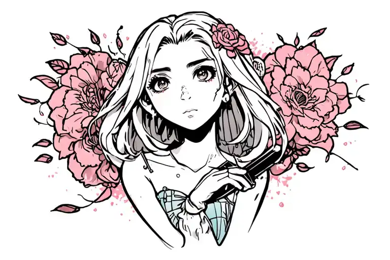 Even if... It is wall  tattoo design idea