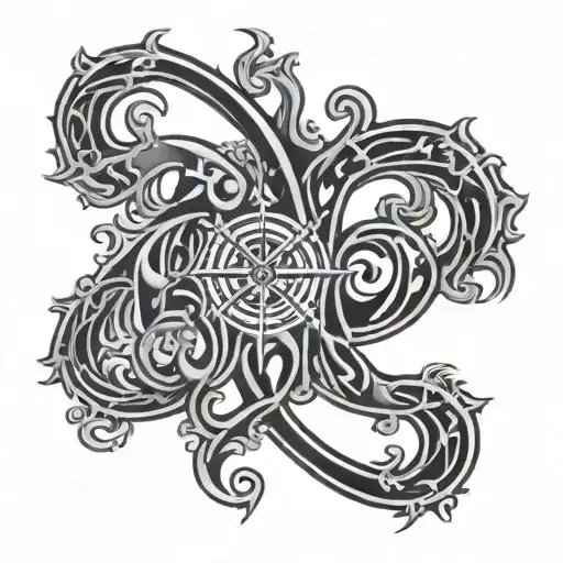 Squirt ambigram tattoo tattoo design idea