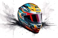 Daniel ricciardo helmet with regard tattoo design idea