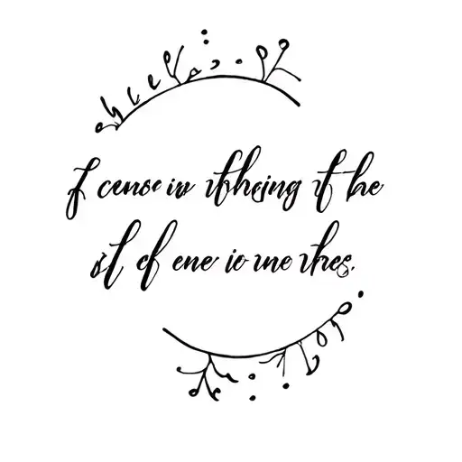 based on the verse 1st Corinthians 13 tattoo design idea