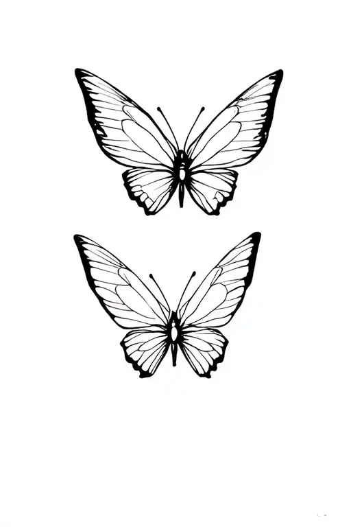 butterfly effect tattoo design idea