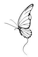 butterfly effect tattoo design idea