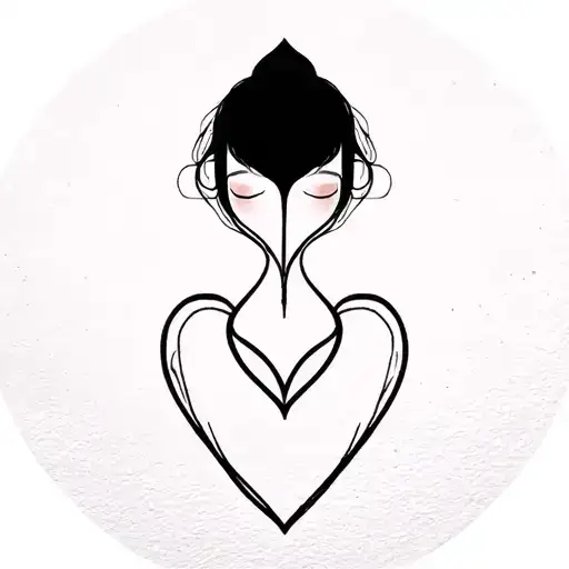 Love Fati tattoo design idea