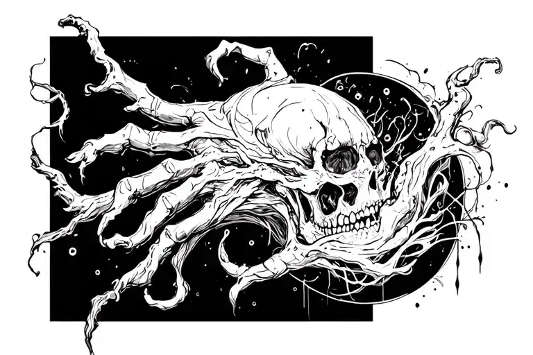 chaos as a feeling  tattoo design idea