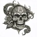 create pride as deadly sin tattoo design idea