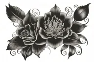Joanne Elizabeth In Cursive tattoo design idea