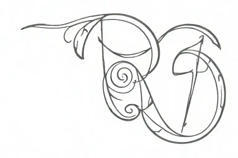 greek number sign  :01 05 2001 tattoo design idea