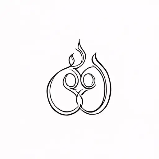 allah tattoo design idea