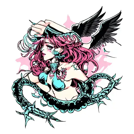 Fortuna Hooker tattoo design idea