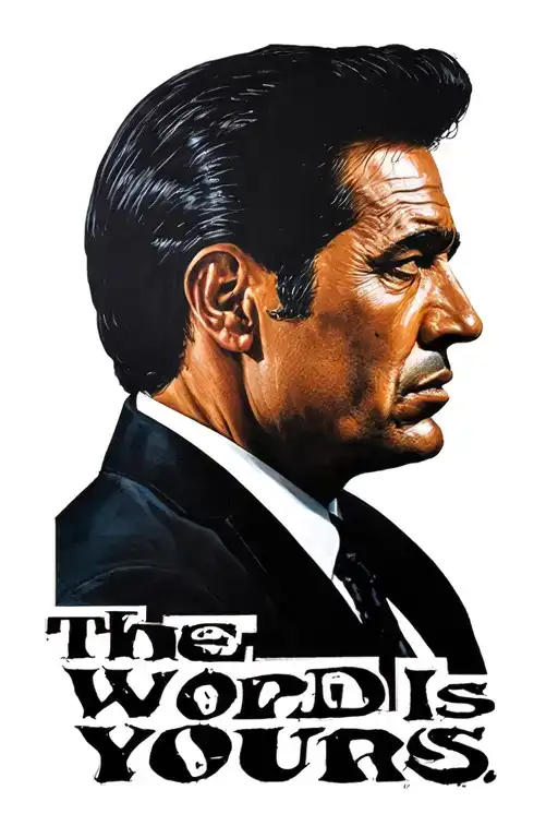 "The World Is Yours" Scarface movie tattoo design idea