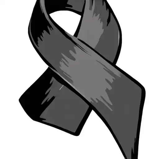colon cancer survivor ribbon tattoo design idea