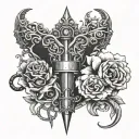 Bdsm tattoo design idea