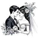 Wedding Anniversary tattoo design idea