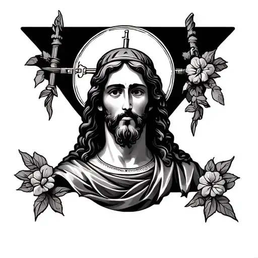 Saint Jude tattoo design idea
