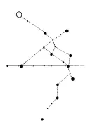 orion constellation tattoo design idea